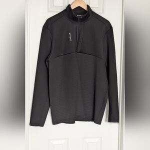 Spyder Men(Large) 1/4 Zip Quick Dry High Neck Stretch Pullover Sweatshirt Jacket